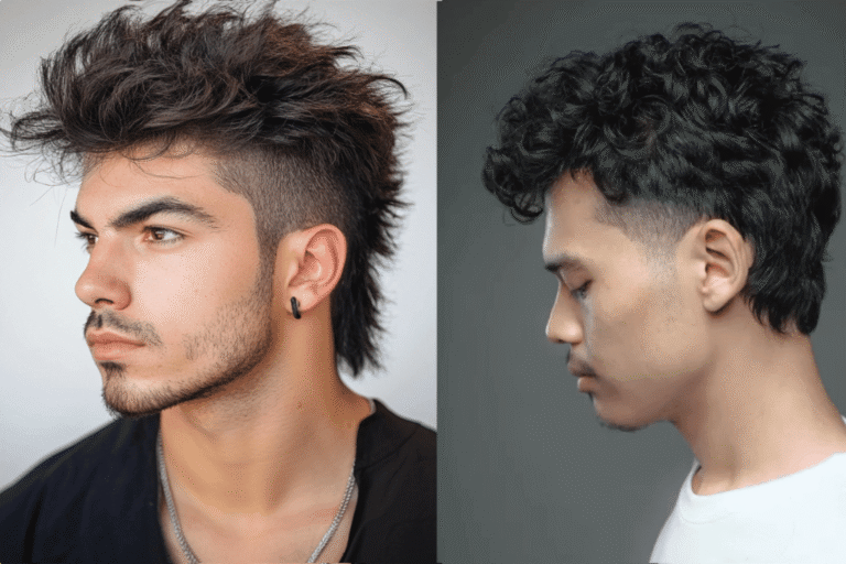 modern mullet haircut